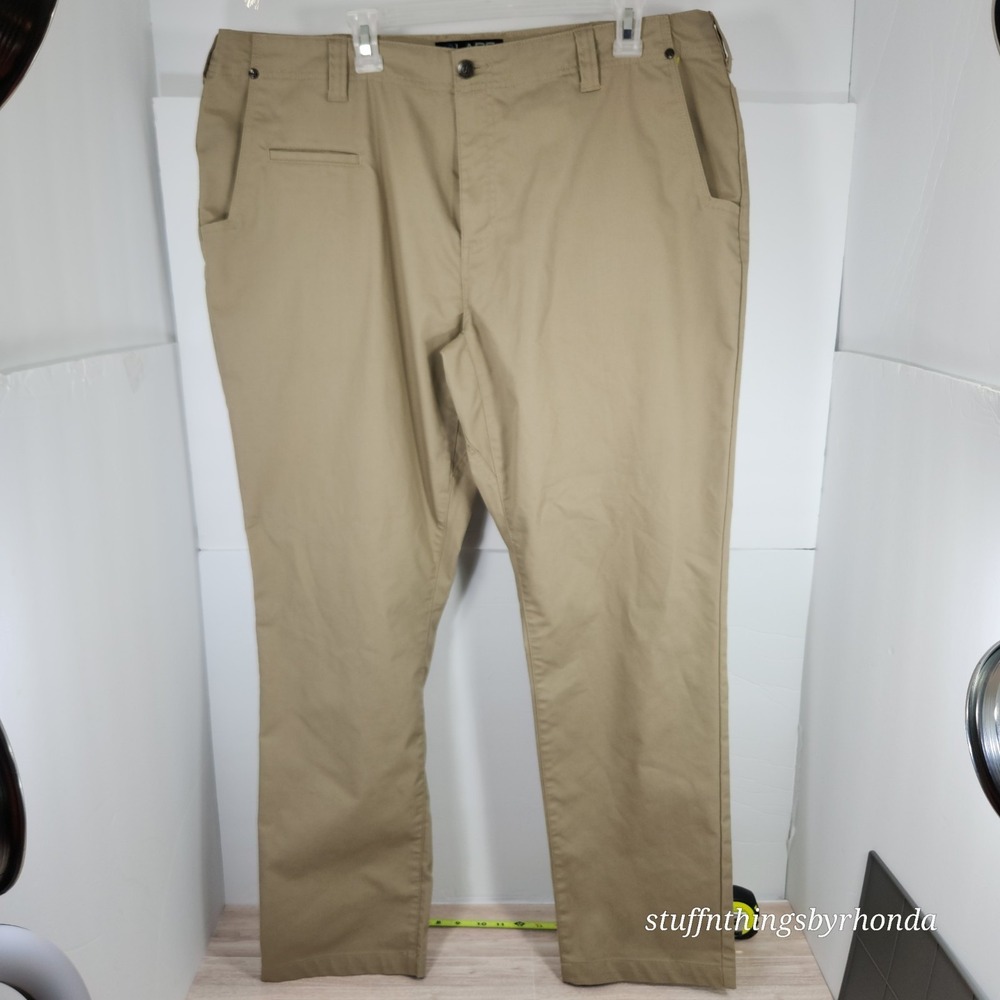 LAPG Chino Tactical Pants Mens 40x32 Khaki Cargo Tactical, Police,‎ Military